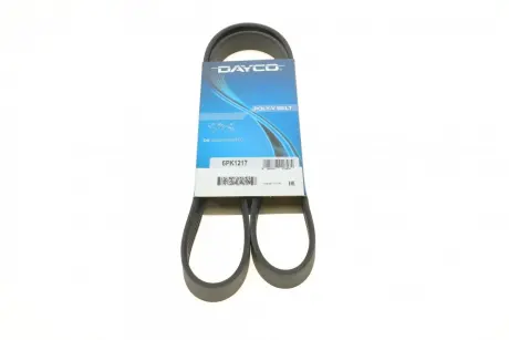 Ремінь генератора Citroen Jumpy/Fiat Scudo/Peugeot Expert 2.0MJTD/HDi 07- (+AC) DAYCO 6PK1217