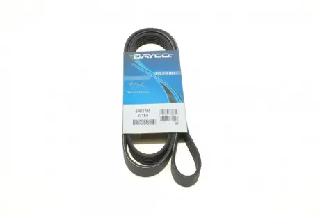 Ремінь генератора Citroen Jumper 1.9TD 94-02 (ALT,PS,AC) DAYCO 6PK1705
