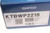 Комплект ременя ГРМ + водяна помпа DAYCO KTBWP2215 (фото 15)