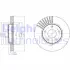 Диск гальмівний NISSAN Juke/Pulsar "F D=280mm "10>> ="" Delphi BG4282C (фото 1)