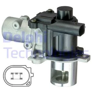 Клапан EGR Renault Modus/Megane II/Dacia Logan 1.5 dCi 05- Delphi EG10425-12B1