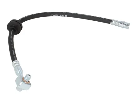 Гальмівний шланг гнучкий передн прав (довжина 445мм, M10x1/M10x1) OPEL ZAFIRA C 1.4-2.0D 10.11-07.19 Delphi LH7020