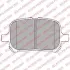 Гальмівні колодки дискові TOYOTA Camry "F "96-01 ="" Delphi LP1144 (фото 1)