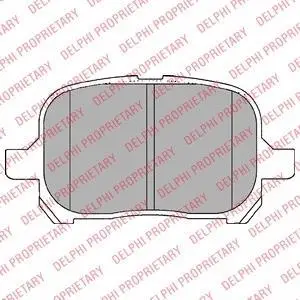 Гальмівні колодки дискові TOYOTA Camry "F "96-01 ="" Delphi LP1144