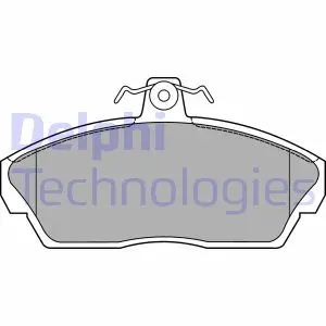 Комплект гальмівних колодок Delphi LP1450