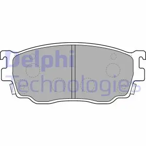 A_Гальмівні колодки дискові MAZDA /323/626 "F "98-04 ="" Delphi LP1527