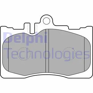 A_Гальмівні колодки дискові LEXUS LS430 "F "97-06 ="" Delphi LP1689