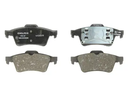 Гальмівні колодки дискові FORD/MAZDA/OPEL/VOLVO C-Max/Focus/3/5/C30/C70/V40/V50 \'\'R "01>> ="" Delphi LP1701