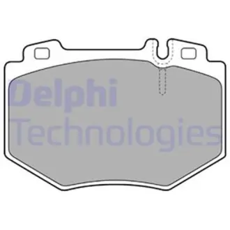 Гальмівні колодки дискові MERCEDES S(W220) "F "98-05 ="" Delphi LP1851