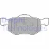 Комплект гальмівних колодок передн, FORD MAVERICK FORD USA ESCAPE MAZDA TRIBUTE 2.0/2.3/3.0 03.00- Delphi LP1900 (фото 1)