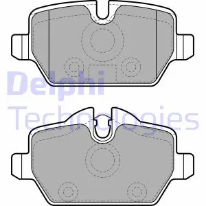 Гальмівні колодки дискові BMW 1(E81)/3(E90) "R "04>> ="" Delphi LP1924