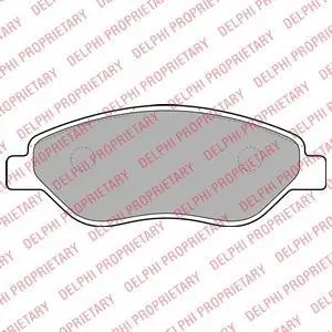 A_Гальмівні колодки дискові OPEL Corsa "F "06-15 ="" Delphi LP2010