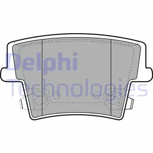 Комплект гальмівних колодок Delphi LP2035