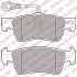 Гальмівні колодки дискові VW Touareg/Transporter/Multivan "R "03>> ="" Delphi LP2086 (фото 1)