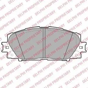 Гальмівні колодки дискові LEXUS/TOYOTA CT200h/Prius "F "09>> ="" Delphi LP2135