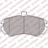 A_Гальмівні колодки дискові HYUNDAI Elantra &quot;F &quot;03-05 =&quot;&quot; Delphi LP2150 (фото 1)