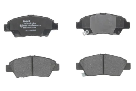 Комплект гальмівних колодок з 4 шт. дисків Delphi LP2194