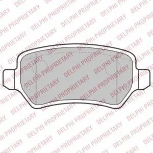 Комплект гальмівних колодок Delphi LP2209