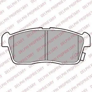 Комплект гальмівних колодок Delphi LP2219