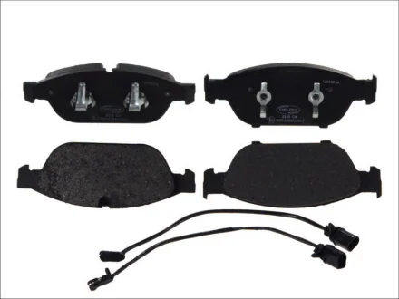 Комплект гальмівних колодок передн, AUDI A6 ALLROAD C7, A6 C7, A7, A8 D4 1.8-6.3 11.09-09.18 Delphi LP2238