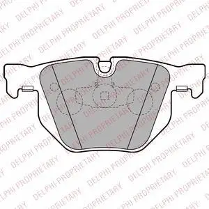 A_Гальмівні колодки дискові BMW 3(E90)/X1(E84) "R "05>> ="" Delphi LP2256