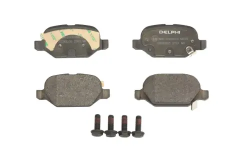 Комплект гальмівних колодок Delphi LP2761