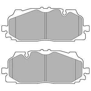 Гальмівні колодки пер. Audi A5/Q7 /VW Touareg III 15- (AKEBONO) (194.2x73.8x16.7) Delphi LP3272