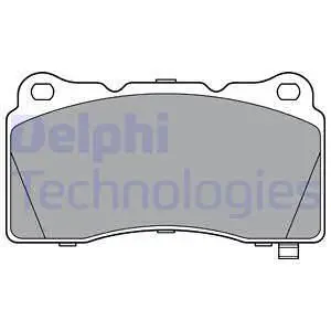 Комплект гальмівних колодок Delphi LP3362