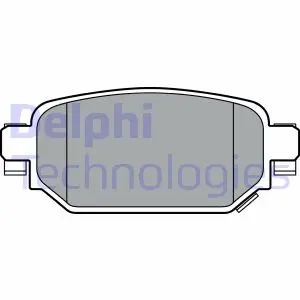 Комплект гальмівних колодок Delphi LP3393
