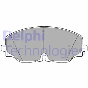 Комплект гальмівних колодок Delphi LP3543
