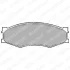 Комплект гальмівних колодок передн, INFINITI M30 NISSAN 300ZX, BLUEBIRD, CABSTAR, CABSTAR E, CEDRIC, LAUREL, NAVARA, PICK UP, PRAIRIE, SERENA, SILVIA, VANETTE, VANETTE CARGO 1.5-3.0D 12.80- LP0358 Delphi LP358 (фото 1)