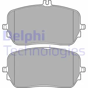 Комплект гальмівних колодок Delphi LP3603