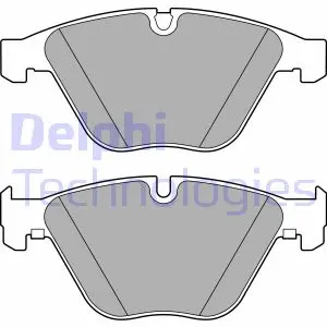 Гальмівні колодки дискові BMW 3(E90)/5(E60)/7(E65) "F "03>> ="" Delphi LP3630 (фото 1)
