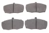 Комплект гальмівних колодок передн, DAF 400-SERIE FORD TRANSIT LAND ROVER 110/127 LDV 400, CONVOY 2.0-3.5 09.83-04.09 LP0413 Delphi LP413 (фото 1)