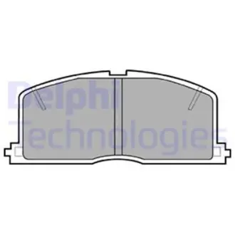 Гальмівні колодки дискові TOYOTA Celica/Corolla/Corona/Camri/Starlet \'\'F \'\'83-03 ="" Delphi LP460