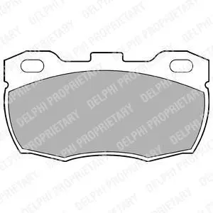 Комплект гальмівних колодок LP0506 Delphi LP506