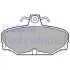 Гальмівні колодки дискові FORD Scorpio/Escort/Sierra "R 82-95 ="" Delphi LP507 (фото 1)
