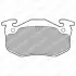 Гальмівні колодки дискові CITROEN/PEUGEOT/RENAULT Xsara/106/206/306/Megane/Clio \'\'F \'\'83-07 ="" Delphi LP699 (фото 1)
