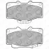 Гальмівні колодки дискові TOYOTA Hilux/Land Cruiser "F "89-05 ="" Delphi LP854 (фото 1)