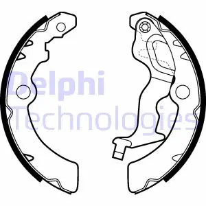Гальмівна колодка Delphi LS2045