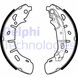 Гальмівна колодка Delphi LS2050