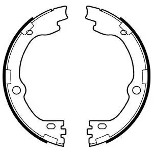 Гальмівна колодка Delphi LS2119