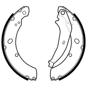 Гальмівна колодка CHRYSLER PT CRUISER SKODA RAPID VW POLO V, POLO VI 1.0-2.4 06.00- Delphi LS2136