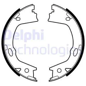 Гальмівна колодка Delphi LS2153