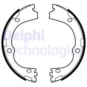 Гальмівна колодка Delphi LS2166