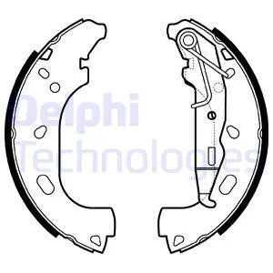Гальмівна колодка Delphi LS2167