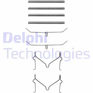 Монтажний комплект гальмівної накладки Delphi LX0182