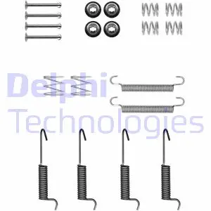 Монтажний набір гальмівної колодки (TRW) KIA CARNIVAL III MAZDA CX-5 2.0-2.9D 04.06-02.17 Delphi LY1424 (фото 1)