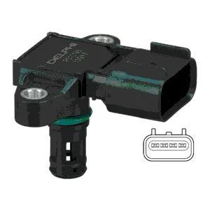 Датчик тиску у впускному колекторі (4 pin) FORD FOCUS I 1.4/1.6/1.6ALK 10.98-03.05 Delphi PS10193