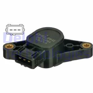 Фото - датчик положення дросельної заслінки Delphi SS10994-12B1 Датчик положення дросельної заслінки Delphi SS10994-12B1